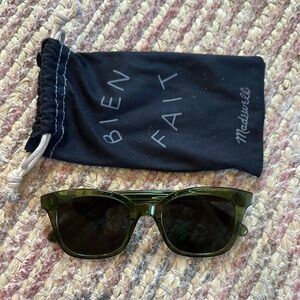 Women’s Madewell Green Sunglasses